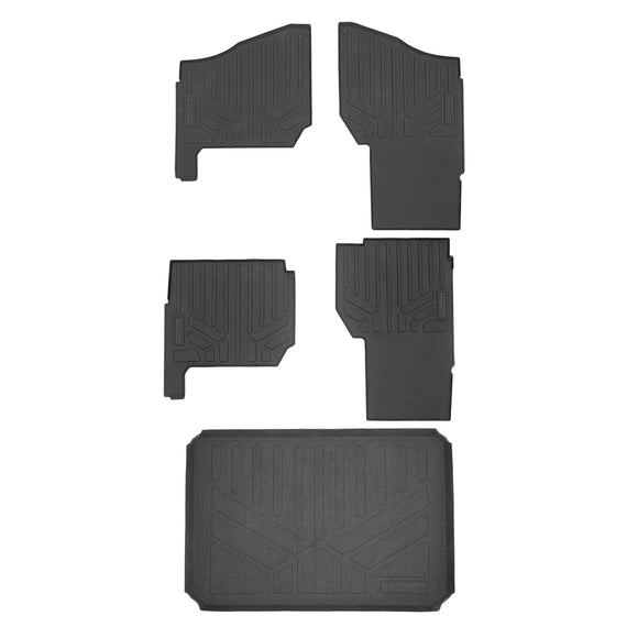 SMARTLINER Custom Fit Floor Liners For 2018-2024 Polaris Ranger XP Crew 1000