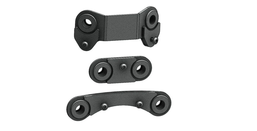 Maverick R Rear Radius Rod Race Plates by CT Raceworx – Pro UTV Parts