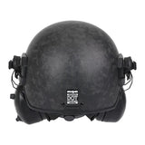 Rugged Radios MRC Opposition Half Helmet with Rail Mounted Headset - DOT