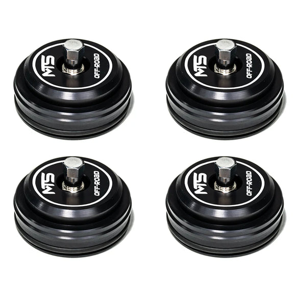 MTS Off-Road Schrader Valve Reservoir Caps (FOR FOX SHOCKS)(Qty 4)