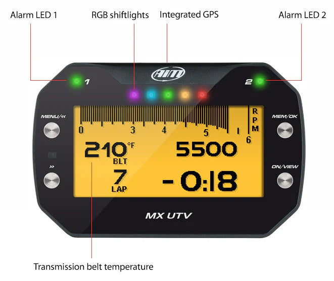 AIM SPORTS - AIM MX UTV - Data Logger for Racers – Pro UTV Parts