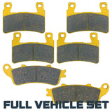 Honda GL1800C Valkyrie 2014-2015 Ceramic Brake Pad Set
