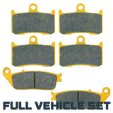 Indian Roadmaster 2015-2026 Ceramic Brake Pad Set
