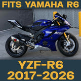 Yamaha YZF-R6 2017-2026 Ceramic Brake Pad Set
