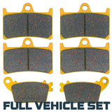 Yamaha YZF-R1/R1M 2015-2026 Ceramic Brake Pad Set