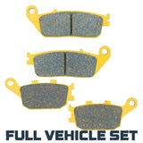 Honda VT1100/VT1300/VTX1300 Shadow/Sabre/Fury 1995-2020 Ceramic Brake Pad Set
