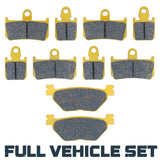 Yamaha VMAX 1700 2009-2020 Ceramic Brake Pad Set