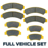 Traild CFMoto U10 PRO/U10XL PRO 2025-2026 Ceramic Brake Pad Set