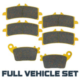 Kawasaki Ninja ZX-10R 2016-2026 Ceramic Brake Pad Set