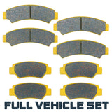 Segway Snarler AT5/AT6/AT10 2020-2025 Ceramic Brake Pad Set