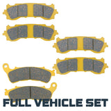 Honda Gold Wing 2018-2025 Ceramic Brake Pad Full Vehicle Set