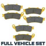 Honda CBR1100XX Blackbird 1997-2003 Ceramic Brake Pad Set