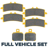 Ducati Panigale 1199/1299/V4/V2 890 2012-2026 Ceramic Brake Pad Set