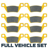 Kymco MXU 450i/550i/700i 2012-2021 Ceramic Brake Pad Set