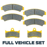 Segway Snarler AT5/AT6 SE (3 Caliper Set) 2021-2025 Ceramic Brake Pad Set