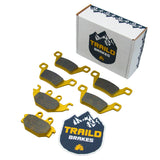 Kymco MXU 500i IRS 2009-2016 Fuel Injected Ceramic Brake Pad Set