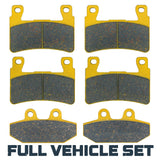 Harley-Davidson Softail 2018-2026 Ceramic Brake Pad Set – Dual Front Caliper