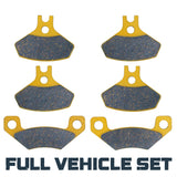 Can-Am/Bombardier DS 450 2008-2015 Ceramic Brake Pad Set