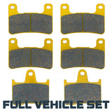 Suzuki GSX-R600/GSX-R750/GSX-R1000 2004–2006 Ceramic Brake Pad Set