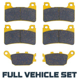 Honda CBR600RR/CBR1000RR 2004-2006 Ceramic Brake Pad Set