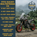Ducati Multistrada V2 2017-2025 Ceramic Brake Pad Set