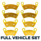 Polaris Sportsman ACE 325/570/900 2014-2016 Brass Brake Pad Set
