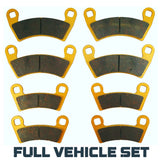 Traild Polaris RZR XP 1000/XP4 1000/RZR 4 900/S 4 1000/S 4 900/XP S/XP S 4 2015-2026 Ceramic Brake Pad Set