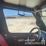 Dirt Warrior Accessories Polaris RZR XP 1000 / Turbo 2-Seat Cab Enclosure "THE VAULT" 2014-23 Upper Side Doors & Panels