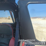 Dirt Warrior Accessories Polaris RZR XP 1000 / Turbo 2-Seat Cab Enclosure "THE VAULT" 2014-23 Upper Side Doors & Panels