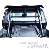 Polaris RZR 1000 XP / Turbo Rear Windshield 2019-23 With or Without Harnesses by DWA (Dirt Warrior Specialties)