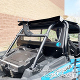 Polaris RZR 1000 XP / Turbo Rear Windshield 2019-23 With or Without Harnesses by DWA (Dirt Warrior Specialties)