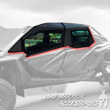 Polaris RZR Pro R 4-Seat 2022-24 Cab Enclosure "THE VAULT" Upper Side Doors & Panels by DWA (Dirt Warrior Accessories)