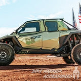 Polaris RZR Pro S / Pro XP 2025+ 4-Seat Cab Enclosure "THE VAULT" Upper Side Doors & Panels (Dirt Warrior Products)