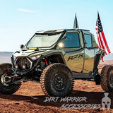 Polaris RZR Pro S / Pro XP 2025+ 4-Seat Cab Enclosure "THE VAULT" Upper Side Doors & Panels (Dirt Warrior Products)