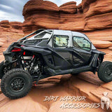 Polaris RZR Pro R 4-Seat 2022-24 Cab Enclosure "THE VAULT" Upper Side Doors & Panels by DWA (Dirt Warrior Accessories)