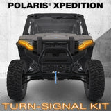 SSV Works Turn-Signal Plug-&-Play Kit | 2024+ Polaris Xpedition Sequential Front LED Lights w/Taillight Integration