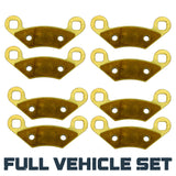 Polaris Sportsman X2/Touring 500/700/800 ATP 330/500 2004-2009 Brass Brake Pad Set