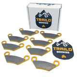 Polaris Sportsman XP 1000/Touring XP 1000/850 High Lifter/X2 550 2010-2026 Ceramic Brake Pad Set