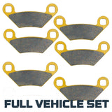Polaris Sportsman 850/570/550/450 2009-2026 Ceramic Brake Pad Set