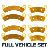 Polaris Xpedition XP/ADV/ADV 5/XP 5 2024-2026 Brass Brake Pad Set