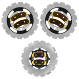 CFMoto CForce 400/500 2023-2026 Ridge Rider Rotor and Brake Pad Kit