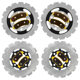 CFMoto UForce 500/800 2018-2022 Ridge Rider Rotor and Brake Pad Kit