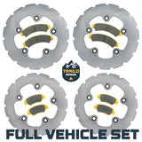 CFMoto U10 PRO/U10XL PRO 2025-2026 Ridge Rider Rotor and Pad Kit