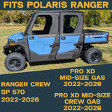 Polaris Ranger PRO XD Mid-Size/Crew SP 570 2022-2026 Ridge Rider Rotor and Pad Kit