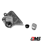 Polaris Pro R Billet Oil Filler Adapter and Turbo Oil Drain Port by Dedicated Motorsports