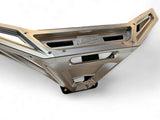 2022-2025 Polaris RZR Pro R/ Turbo R Machined Billet Front Winch Bumper (Clear Anodize) by Elektric Offroad Designs