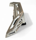 2022-2025 Polaris RZR Pro R/ Turbo R Machined Billet Front Winch Bumper (Clear Anodize) by Elektric Offroad Designs