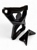 Elektric Offroad Designs 2020-2024 Polaris RZR Pro XP Radius Rod Plate with Tow Hook Black