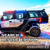 Search & Rescue Edition (SAR) - Polaris Xpedition ADV Enclosed Bed Extender 2024+ by Dirt Warrior