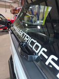 Elektric Offroad Designs 2024+ Polaris Xpedition Rear Glass Handle (Anodized Black)